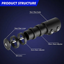 Load image into Gallery viewer, Mountain Bike Handlebar Extension Head Up Adaptor Front Fork Stem Riser Extender