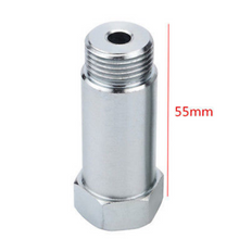 Load image into Gallery viewer, 2PCS O2 Oxygen Sensor Test Pipe Extension Spacer Extender Adapter CEL M18X1.5 55MM