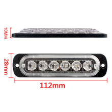 Load image into Gallery viewer, 24LED Strobe Grille Warning Flashing Construction Light Waterproof