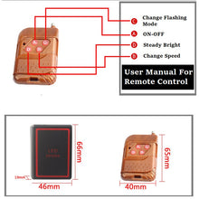 Load image into Gallery viewer, 24LED Strobe Grille Warning Flashing Construction Light Waterproof