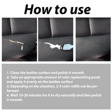 Load image into Gallery viewer, Rayhong Leather Toning Cream, Leather Complementary Cream Car Seat Leather Sofa Leather Shoes Refurbished Complementary Color