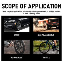 Load image into Gallery viewer, Homonth Wheel Cleaners, Automobile Tire Hub Cleaning Rust Polishing Refurbishing Maintenance Cleaner