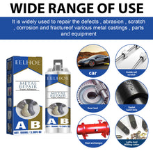 Load image into Gallery viewer, EELHOE Metal Repair Glue, Crack Filling And Leak Plugging Quick Dry Crack High Temperature Welding Metal Repair Agent