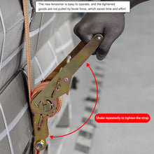Load image into Gallery viewer, 4Pack Ratchet Straps Double J-Hook Tie Downs Heavy Duty 4400lb 1.5" x 20ft