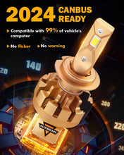Load image into Gallery viewer, AUXBEAM F16 PLUS series car headlight bulbs H7