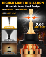 Load image into Gallery viewer, AUXBEAM F16 PLUS series car headlight bulbs H13
