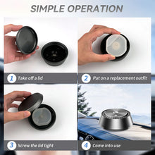 Load image into Gallery viewer, Alloy PC three speed control intelligent car mounted aromatherapy ultrasonic atomization chip (nano levelatomized essential oil) Wireless car humidifier