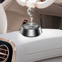 Load image into Gallery viewer, Alloy PC three speed control intelligent car mounted aromatherapy ultrasonic atomization chip (nano levelatomized essential oil) Wireless car humidifier