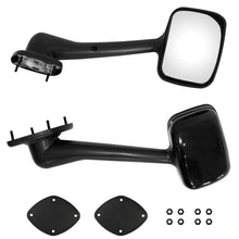 Load image into Gallery viewer, 2PCS Hood Mirror Fit for Freightliner Cascadia 2008-2016, Pair Hood Mirrors Kit Trucks Driver Left and Passenger Side Pair (Black)