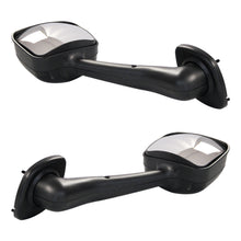 Load image into Gallery viewer, 2PCS Hood Mirror Fit for Freightliner Cascadia 2008-2016, Pair Hood Mirrors Kit Trucks Driver Left and Passenger Side Pair (Black)