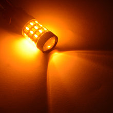 Load image into Gallery viewer, 2Pcs 3157 3156 LED Turn Signal DRL Light Bulbs White Amber Switchback For Chevy
