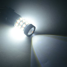 Load image into Gallery viewer, 2Pcs 3157 3156 LED Turn Signal DRL Light Bulbs White Amber Switchback For Chevy