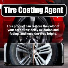 Load image into Gallery viewer, Homonth Tire Coating Agent, Automotive Tire Rim Brightening And Polishing Durable Maintenance Decontamination Cleaning Brightener