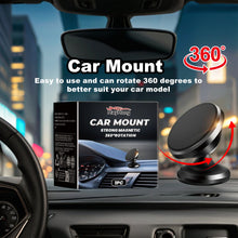Load image into Gallery viewer, Rayhong Car Stand New Magnetic Folding Mobile Phone Stand For Rotating Dashboard Navigation For Cars