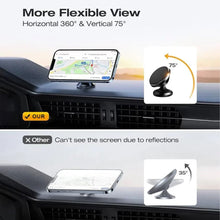 Load image into Gallery viewer, Rayhong Car Stand New Magnetic Folding Mobile Phone Stand For Rotating Dashboard Navigation For Cars