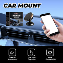 Load image into Gallery viewer, Rayhong Car Stand New Magnetic Folding Mobile Phone Stand For Rotating Dashboard Navigation For Cars
