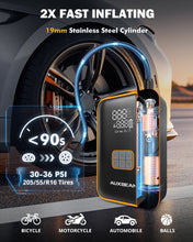 Load image into Gallery viewer, AJ3000 SERIES 3000A JUMP STARTER WITH AIR COMPRESSOR 120PSI TIRE INFLATOR FOR 8L GAS/ 6L DIESEL ENGINE