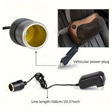 Load image into Gallery viewer, AC to DC Converter 12V 2A 24W Car Cigarette Lighter Socket 110-240V to 12V AC/DC Power Adapter
