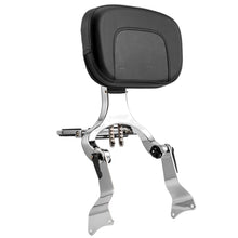 Load image into Gallery viewer, Multi Purpose Driver Passenger Sissy Bar Luggage Rack Backrest For Harley 09-13