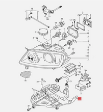 Load image into Gallery viewer, For Volkswagen Touareg 2002-06 LEFT Headlight Mount Bracket Support 7L6941613C