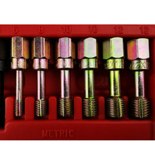 Load image into Gallery viewer, 42PCS Thread Chaser Set Rethreading Rethreader Restorer Repair Tool Kit Metric, UNF and UNC Sizes