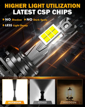 Load image into Gallery viewer, 9006/HB4 LED Light Bulbs *2
