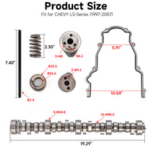 Load image into Gallery viewer, SLOPPY MECHANICS STAGE 2 CAMSHAFT KIT for LS1 4.8 5.3 5.7 6.0 6.2 LS CAM LQ4 L76