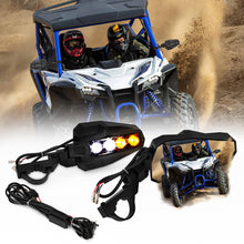 Load image into Gallery viewer, Pair 1.75"-2" UTV Rear View Side Mirrors w/ LED Light for Polaris RZR Can-Am
