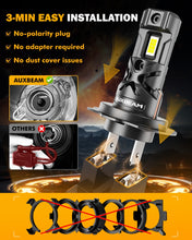 Load image into Gallery viewer, Q30 Plug-in High-power H7 LED Car Headlight Bulb