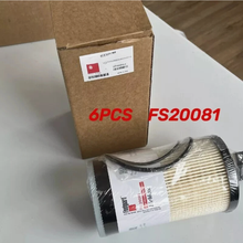 Load image into Gallery viewer, 6Pcs FS20081 Fuel Filter Water Separator FleetGuard Fits Cummins OEM A0000904851