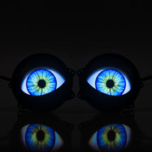 Load image into Gallery viewer, 3.0'' LED Dynamic Pupil Devil Eyes Remote Control 6 Modes Headlight 2pcs