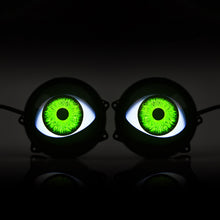 Load image into Gallery viewer, 3.0'' LED Dynamic Pupil Devil Eyes Remote Control 6 Modes Headlight 2pcs