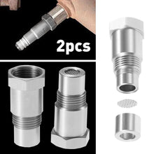 Load image into Gallery viewer, M18X1.5 Oxygen 02 Sensor Spacer Bung Catalytic Converter Extender 46.5mm 2pcs