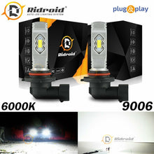 Load image into Gallery viewer, RIDROID Lighting 9006 HB4 LED Fog Light Bulb Lamp for Dodge RAM 1500 2500 3500