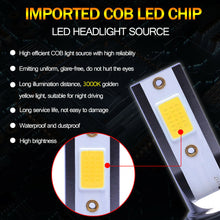 Load image into Gallery viewer, 2X Mini 9006 HB4 3000K Golden Yellow LED Headlight Bulbs High Low Beam Fog Light