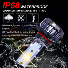 Load image into Gallery viewer, 2X Mini 9006 HB4 3000K Golden Yellow LED Headlight Bulbs High Low Beam Fog Light