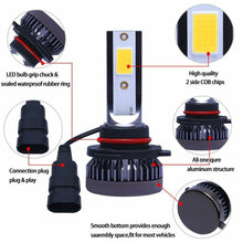 Load image into Gallery viewer, 9006 HB4 LED Headlight Bulb Kit Low Beam 8000K 120W 26000LM Ice Blue Lights 2X