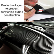 Load image into Gallery viewer, 6D Car Interior Wrap Sticker Carbon Fiber Glossy Vinyl Film Car Auto Accessories