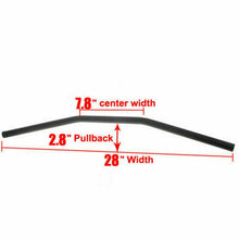 Load image into Gallery viewer, 7/8" 22mm Drag Bars Handlebars Fat Pullback Motorcycle Fits For Harley Sportster