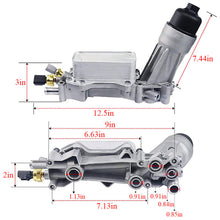 Load image into Gallery viewer, Engine Oil Cooler Filter Housing Assembly For Dodge Chrysler Jeep 2011-2016 3.6L