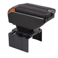 Load image into Gallery viewer, 1PCS 7-USB Charging Car Dual Opening Armrest Box Central Console Cup Holder Part