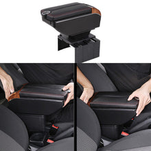 Load image into Gallery viewer, 1PCS 7-USB Charging Car Dual Opening Armrest Box Central Console Cup Holder Part