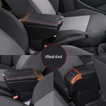 Load image into Gallery viewer, 1PCS 7-USB Charging Car Dual Opening Armrest Box Central Console Cup Holder Part