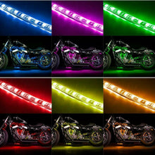 Load image into Gallery viewer, 12X RGB Motorcycle LED Light Kit Under Glow Body Strip For Harley-Davidson Honda