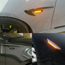 Load image into Gallery viewer, 2X Dynamic Smoked LED Side Marker Turn Signal Light For BMW E90 E83 E92 E82 E46