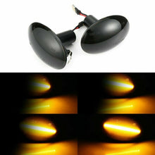 Load image into Gallery viewer, Sequential LED Fender Side Marker Light Amber Lamp For MINI Cooper R55 R56 R57 +