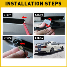 Load image into Gallery viewer, 2PCS Smoked White LED Rear Bumper Side Marker Lights For 2015-2022 Ford Mustang
