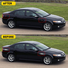 Load image into Gallery viewer, Black Lens LED Front Rear Fender Side Marker Lights For 2004-2008 Acura TL base