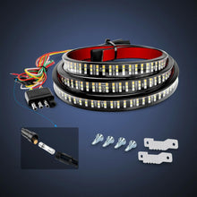 Load image into Gallery viewer, 60" 3-Row 504 LED Truck Tailgate Light Bar Strip Reverse Brake Signal Tail Lamp