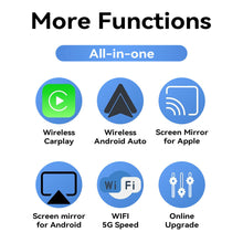 Load image into Gallery viewer, Wireless CarPlay 5.0 Adapter Dongle For IOS Android Car Auto Navigation Player+